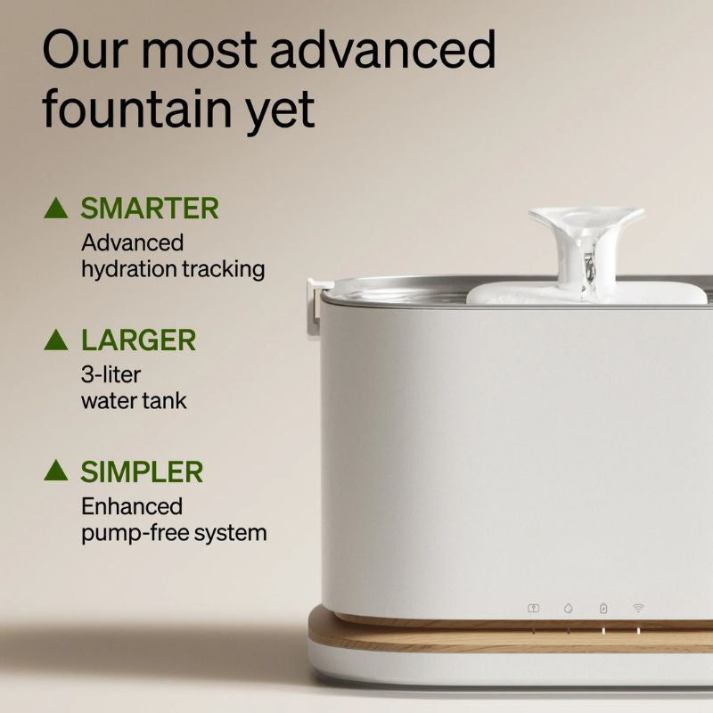 Smart Camera Feeder & Dockstream 2 Smart Pet Water Fountain