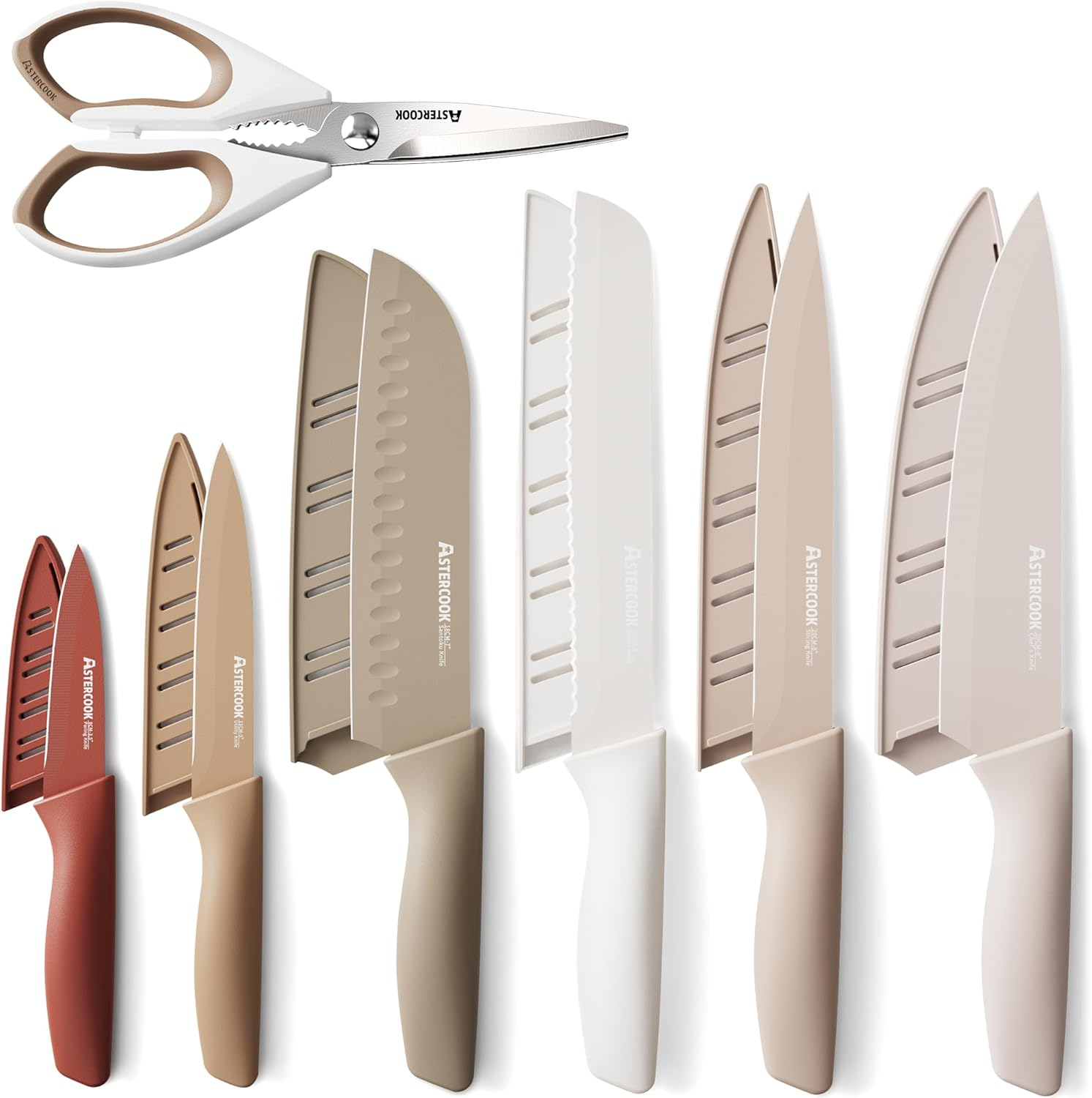 13-Piece Kitchen Knife Set – Stainless Steel Chef Knives