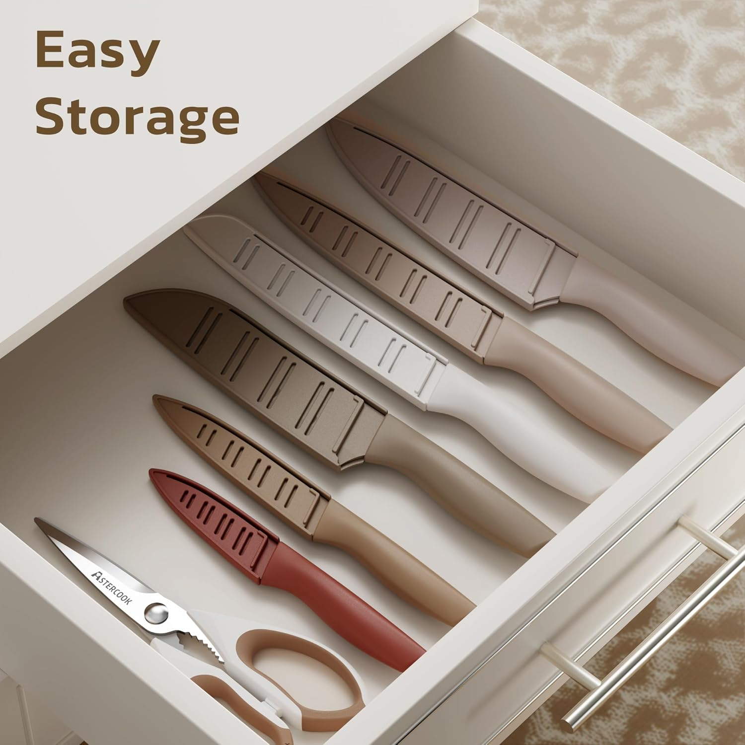 13-Piece Kitchen Knife Set – Stainless Steel Chef Knives