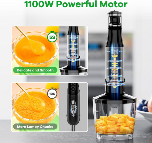 1100W 5-in-1 Immersion Blender