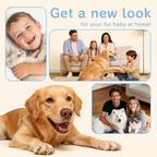 6-in-1 Pet Grooming Vacuum Kit with Clippers